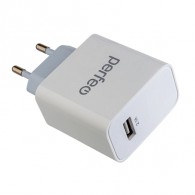 Адаптер 220V->USB 2.1A Perfeo I4643