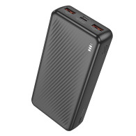 Внешний аккумулятор 20000mAh Borofone BJ56A (in - T,M/out - 2U,T) черный