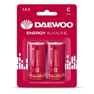 Батарейка  Daewoo  LR14  BL 2/24