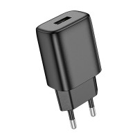 Адаптер сетевой USB 2.4A/12W Hoco C134A, черный