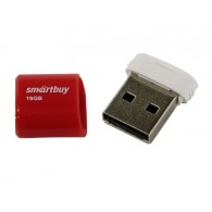 Флэш-диск SmartBuy 16GB USB 2.0 Lara красный