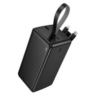 Внешний аккумулятор 50000mAh Borofone BJ79C (in - U,T/out - L,T,U) черный