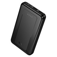 Внешний аккумулятор 10000mAh Hoco J165 (CCC) (in - T,M/out - 2U) черный