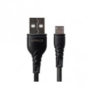 Кабель USB - microUSB APPACS APEU11m (5v, 2.4A) 1м Промо