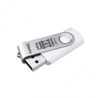 Флэш-диск Fumiko 64GB USB 2.0 Tokyo белый