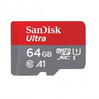 Карта памяти microSDHC SanDisk 64Gb Class 10 UHS-1 Ultra 100MB/s без ад