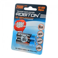 Аккумулятор Robiton R6 2500mAh Ni-Mh BL 2/50