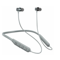 Гарнитура Bluetooth Hoco ES64 Sports (вакуумные, обод на шею) серая