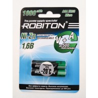 Аккумулятор Robiton R03 625mAh/1000mWh Ni-Zn BL 2/50 (1,6V!!!)