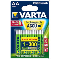 Аккумулятор Varta R6 2600mAh Ni-Mh BL 4/40 предзаряженный