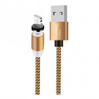 Кабель USB- lightning магнитный Fumiko MC01 1м (2,4A) (только питание!)