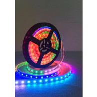 Комплект светод. ленты RGB многоцветная, 5м, пульт, BT, USB