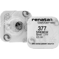 Батарейка Renata 377 (SR626SW) BL 1/10/100 Батарейка Renata 377 (SR626SW) BL 1/10/100