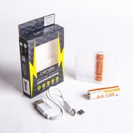 Комплект аккумуляторов Сигнал R6 1200mAh Li-ion BOX 2 + Type-C (цена за 1шт)