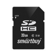 Карта памяти SDHC SmartBuy 32Gb Class 10 U3 (SDXC U3)