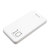 Внешний аккумулятор 10000mAh GoPower PB2U (in - T,M/out - 2U) белый