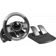 Руль Defender Forsage GTR, 12 кн., 2 педали, 2 перекл., рычаг передач, 64367