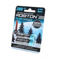 Аккумулятор Robiton R6 2000mAh Ni-Mh BL 2/50 (низкотемпературные, до -40С)