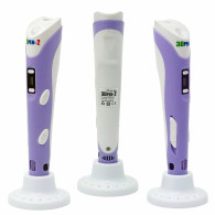 3D ручка PEN-3 фиолетовая (PLA\ABS)