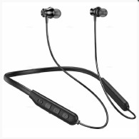 Гарнитура Bluetooth Hoco ES64 Sports (вакуумные, обод на шею) черная