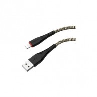 Кабель USB- lightning Borofone BX25 1м 2,4А нейлон
