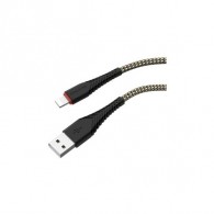 Кабель USB - lightning Borofone BX25 1м 2,4А нейлон