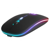 Мышь Defender MM-997 Touch беспроводная, черная, RGB, встр. АКБ, БЕЗЗВУЧ.52997