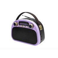 Радиоприемник Ritmix RPR-040 (Fm/BT/USB/microSD/акб.18650) лаван(18,5х13х8,5см)