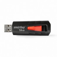 Флэш-диск SmartBuy 16GB USB 3.0 Iron черный / красный