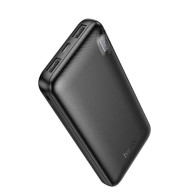 Внешний аккумулятор 10000mAh Hoco J128 (in - T,M/out - 2U) черный