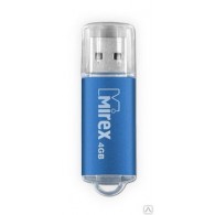 Флэш-диск Mirex 4Gb USB 2.0 UNIT AQUA голубой