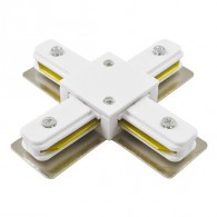 Коннектор PTR X-образный CX-WH белый Jazzway