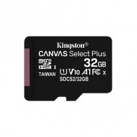 Карта памяти microSDHC Kingston 32Gb Class10 CanvasSelect Plus A1 без ад