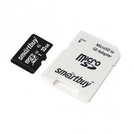 Карта памяти microSDHC SmartBuy 32Gb Class 10 PRO U3 с адапт.