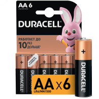 Батарейка Duracell LR6 Basic BL 6/60