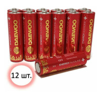 Батарейка Daewoo LR6 ENERGY ALKALINE BL 12/72/576 промо цена