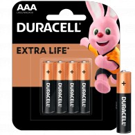 Батарейка Duracell LR03 Basic BL 4/48/192