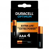 Батарейка Duracell LR03 Optimum BL 4/32