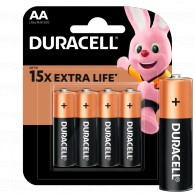 Батарейка Duracell LR6 Basic BL 4/48/192