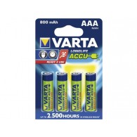 Аккумулятор Varta R03 800mAh Ni-Mh BL 4/40 предзаряженный