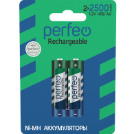 Аккумулятор Perfeo R6 2400mAh Ni-Mh BL 2/40