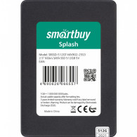 Внутренний диск SSD SmartBuy 512Gb 2.5'' Splash SATA-III TLC