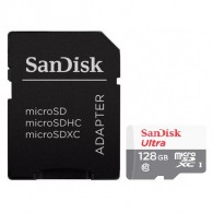 Карта памяти microSDHC SanDisk 128Gb Class 10 UHS-1 Ultra 100MB/s с адап.