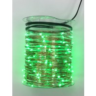 Гирлянда LED 100 зеленых минидиодов, 5м, контроллер (LDM100-G-C)