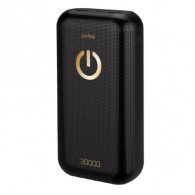 Внешний аккумулятор 30000mAh Perfeo PF_B4300 (in - T,M/out - 2U) черный