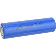 Аккумулятор Li 18650 3,7V (2600mAh = 1200mAh) плоский G70