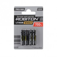 Батарейка Robiton FR03 BL4/80 (литий!)
