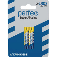Батарейка Perfeo LR03 Super Alkaline BL 2/60
