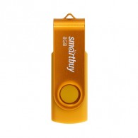 Флэш-диск SmartBuy 16GB USB 2.0 Twist желтый