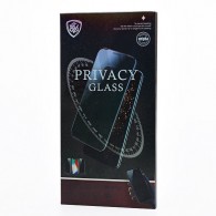 Защитное стекло 2.5D ПРИВАТ для iPhone 12/12 Pro черное (130711)